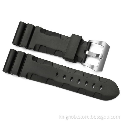 24mm/22mm soft rubber waterproof for apple 42mm silicone watch band